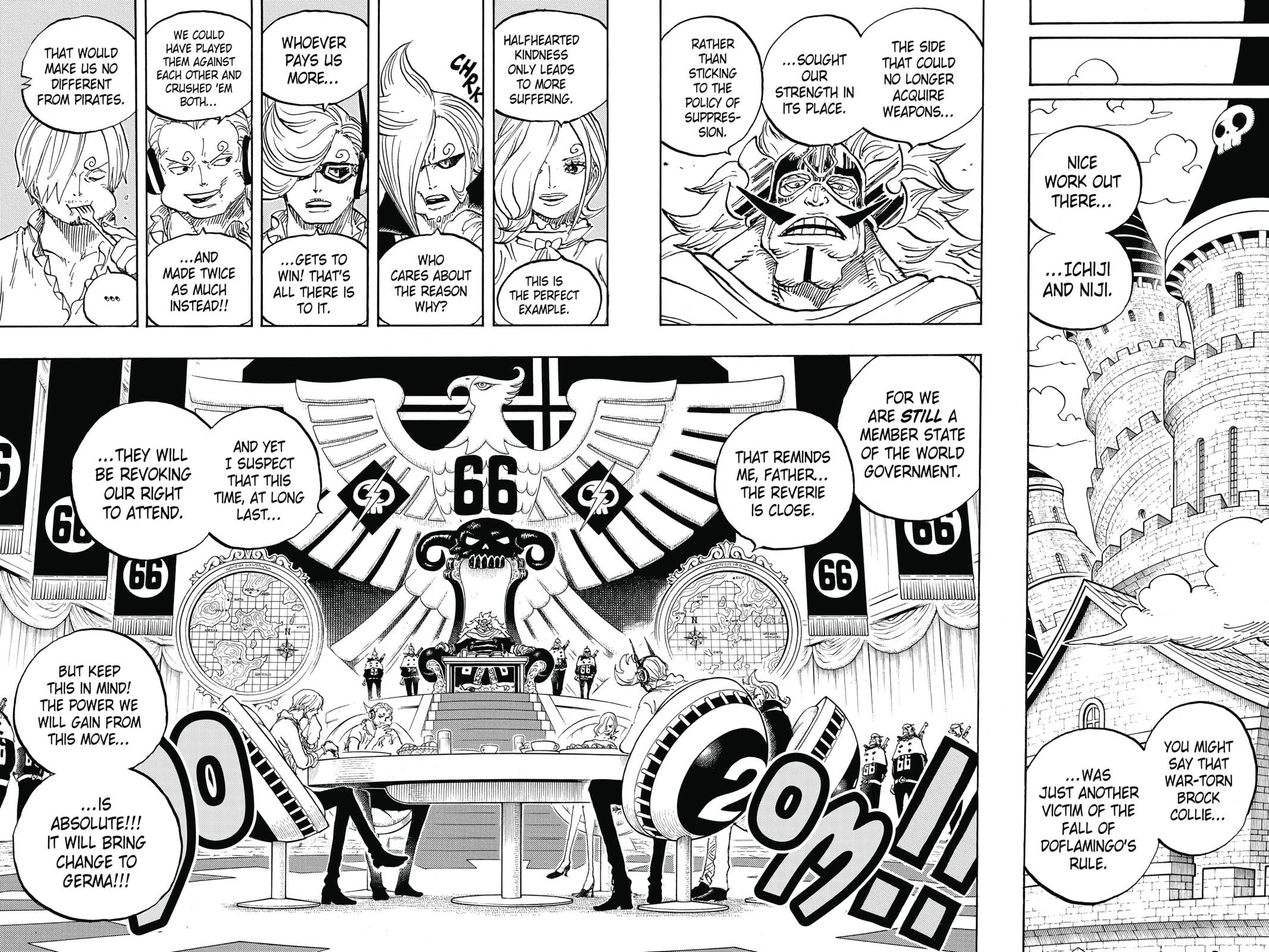 One Piece, Chapter 839 image 09